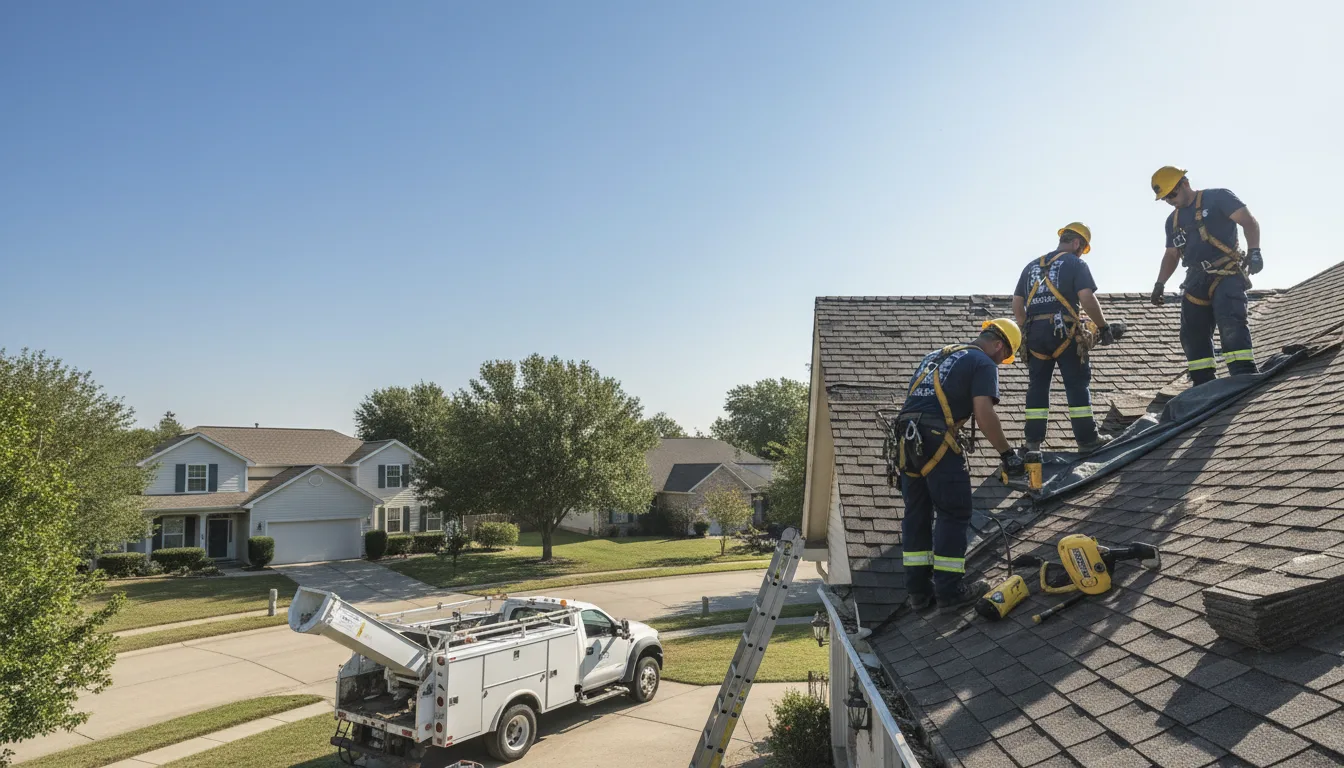 Storm Damage Roof Repair in Loup City, NE